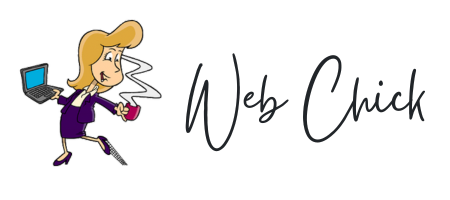 WebChick.com logo – Custom web design, HTML/CSS coding, and ADA-compliant websites.